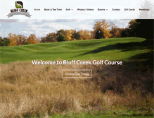 Tablet Screenshot of bluffcreek.com